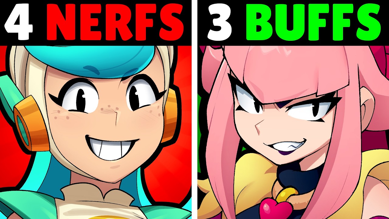 NEWS! 56 Update Balance Changes coming to Brawl Stars!