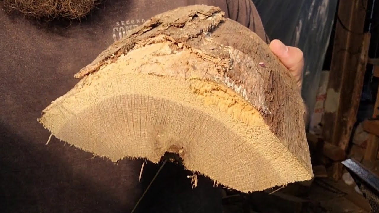 JUST LOOK AT THAT GRAIN--RED OAK #woodturning