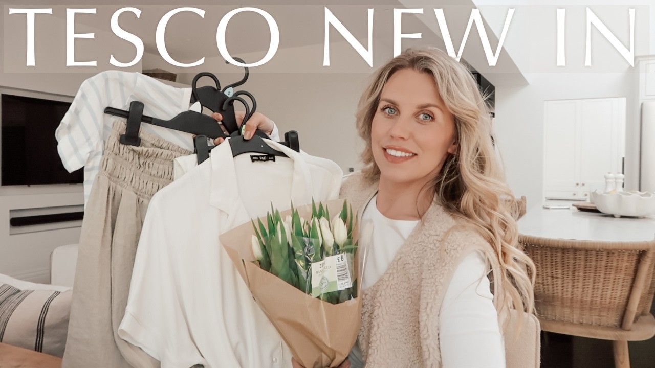 NEW IN TESCO | F&F fashion shopping haul & JYSK home decor finds