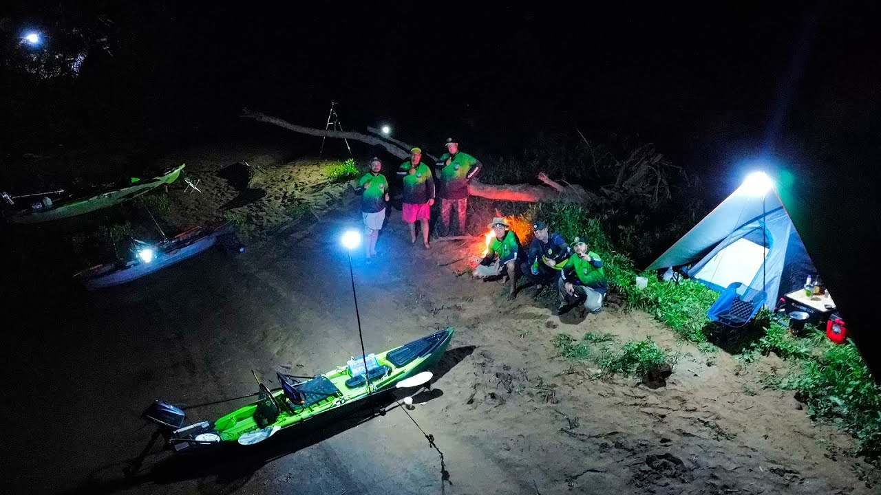 EXPEDIÇÃO DE PESCA EP. 5 -  70KM Descendo o Rio Jacuí até Canoas/RS
