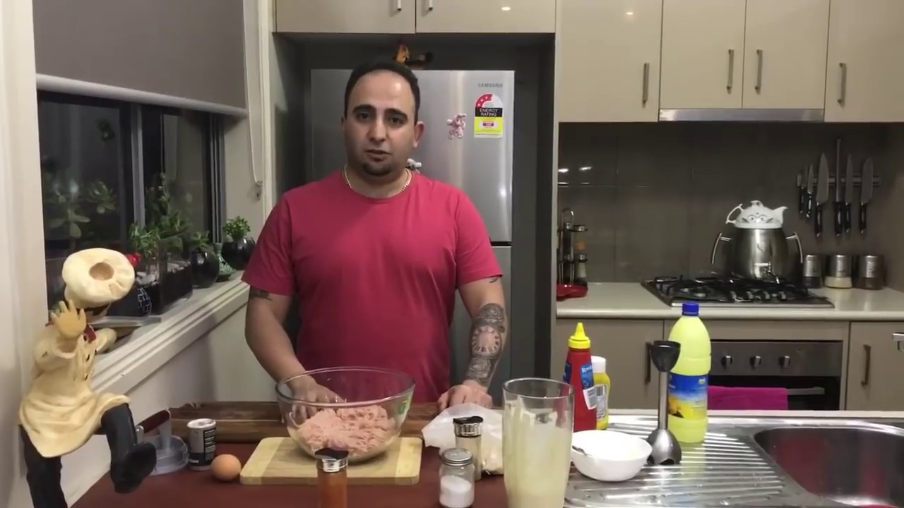 آموزش برگر مرغ به سبك پر فروش ترين رستوران استراليا(جوادجوادي)