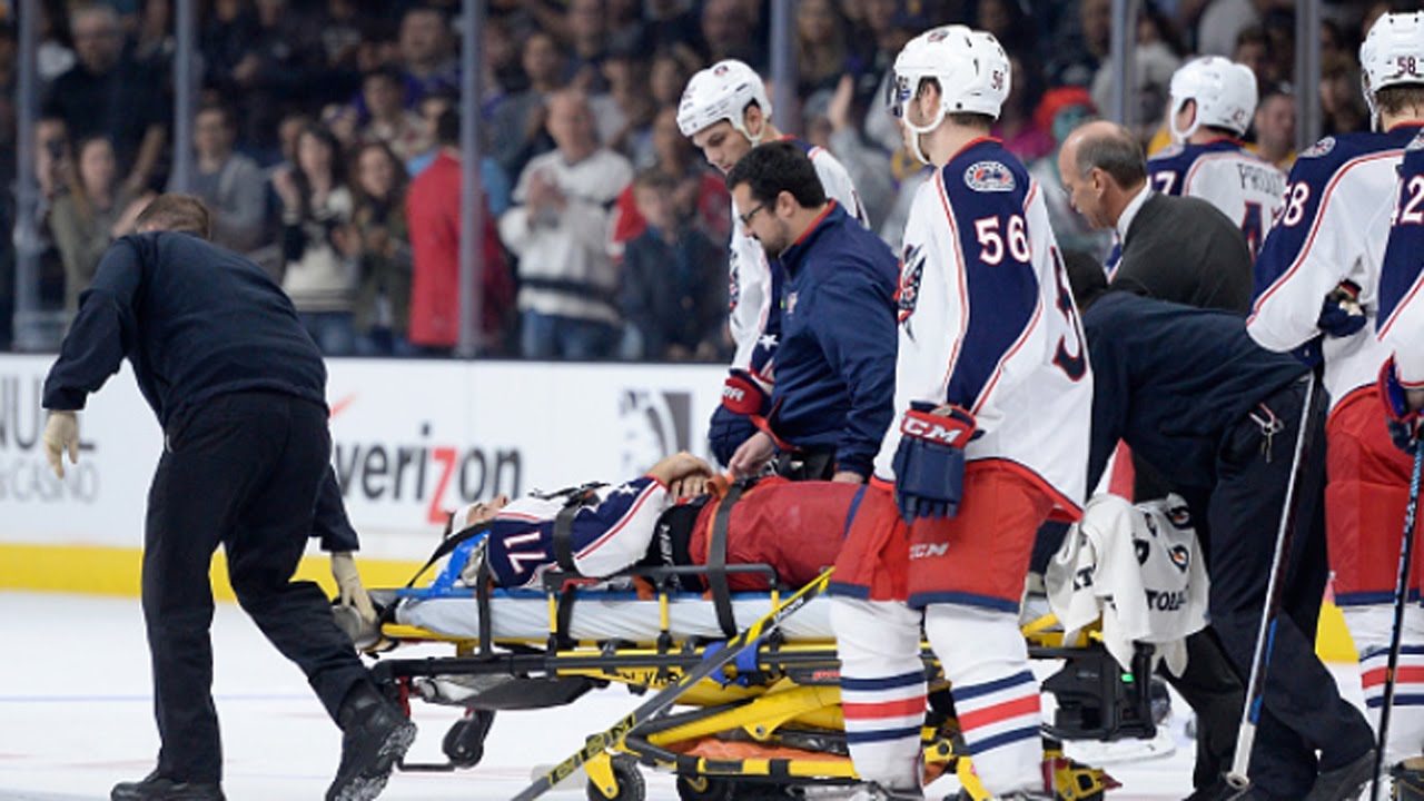 Columbus Blue Jackets forward Nick Foligno suffers injury