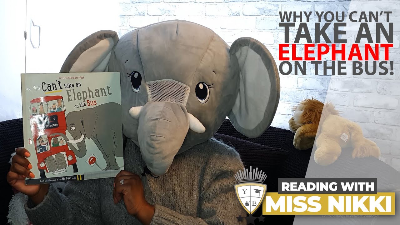 Why you cant take an elephant on the bus!