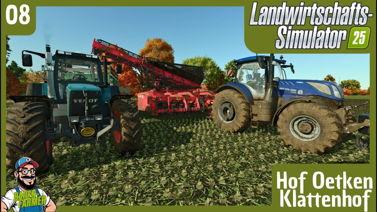 Die letzten Meter ZUCKERRÜBEN! | KLATTENHOF F08 | LS25 | PS5 dt.