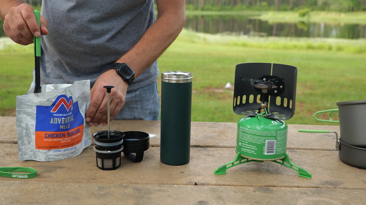 Optimus Crux Weekend HE Cooking System | Backpacking Stove | Hiking | Camping