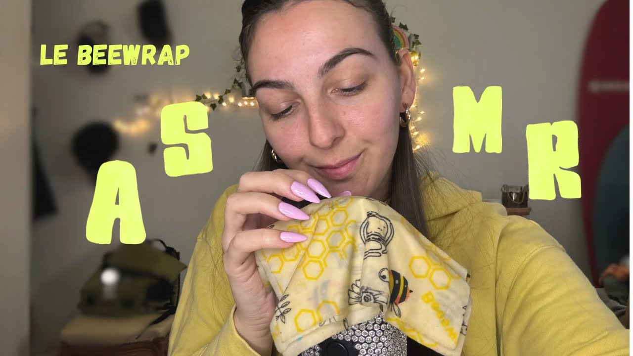 Asmr: BEE WRAP 🐝🐝