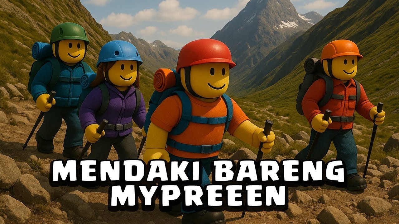 ROBLOX MENDAKI GUNUNG BARENG BARENG YUK! - Roblox Indonesia #roblox #shorts