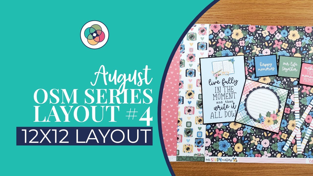 Scrapbook Process Video | Our Story Matters Series Layout #4