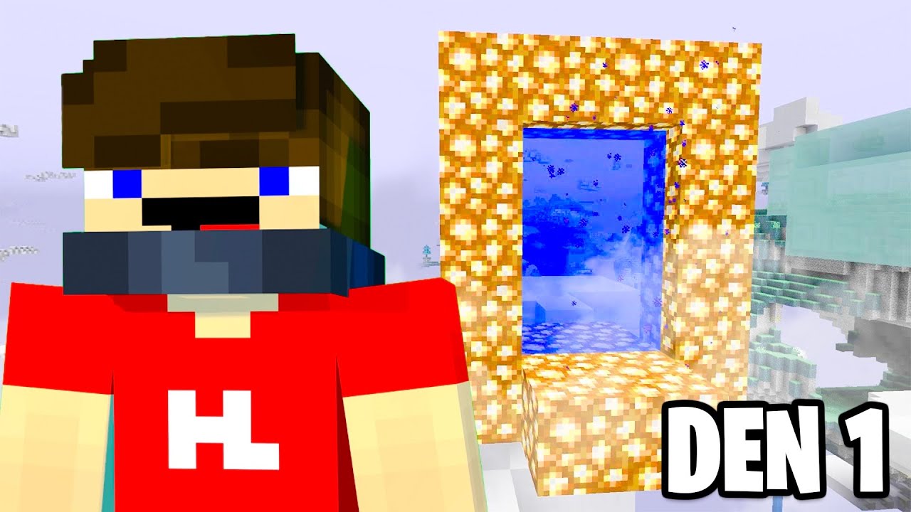 Přežil jsem 100 Dní v Minecraft AETHER