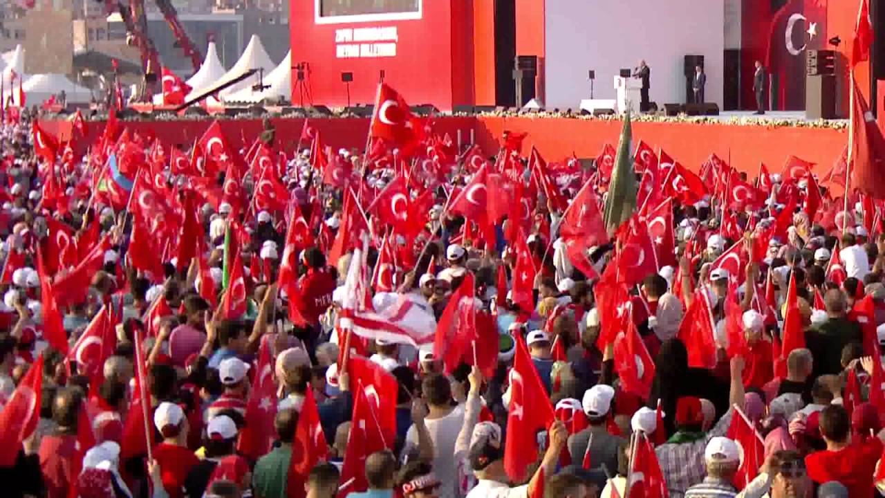 Liderimiz Devlet Bahçeli'nin Yenikapı Demokrasi ve Şehitler Mitingi'nde Yaptığı Tarihi Konuşma