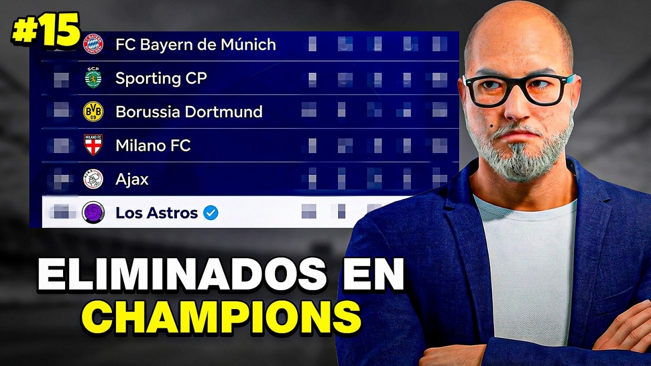 ROAD TO TRIPLETE con LOS ASTROS | ¿ELIMINADOS en fase de grupos de CHAMPIONS? | FC 26 #15