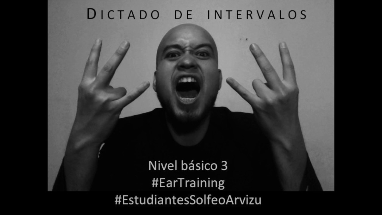 Dictado de intervalos 3  básico 3