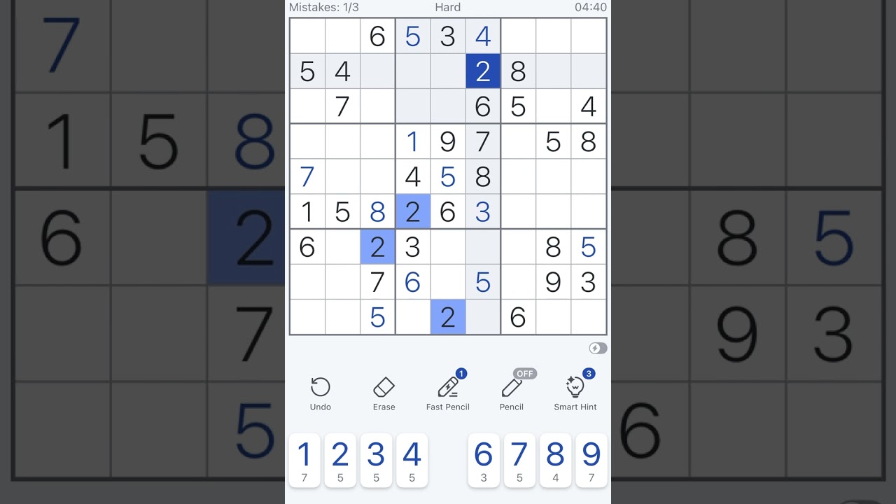Sudoku daily challenge day 4