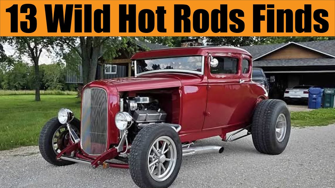 13 Insane Classic Hot Rods for Sale – Blown, Tubbed, and Born to Rule the Streets! 🇺🇸