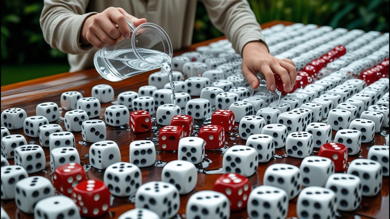 Rolling the Dice on a Masterpiece: Crafting a 999 Dice - Epoxy Table!