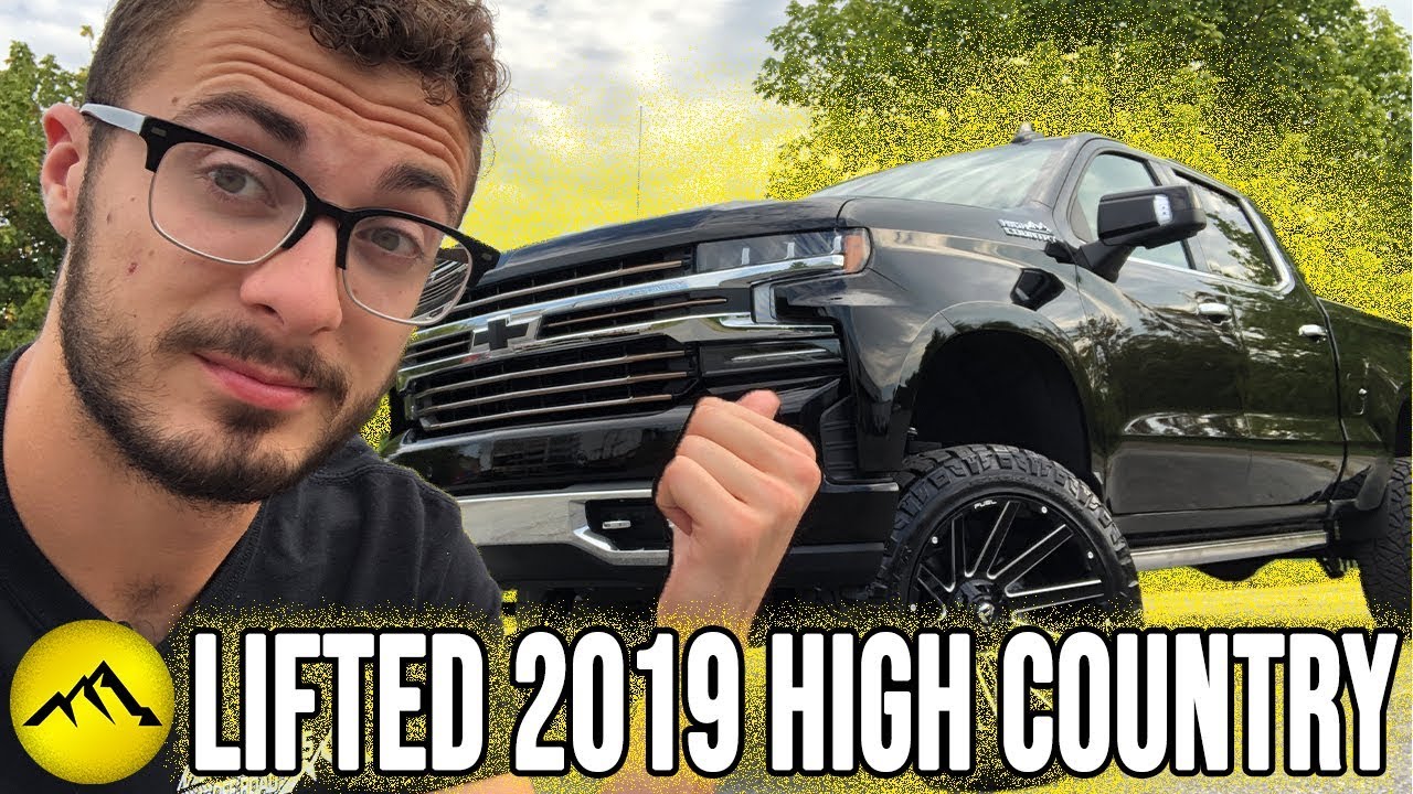 Lifted 2019 Chevy Silverado High Country with 22X12 Fuel Contra Wheels│ Krietz Customs