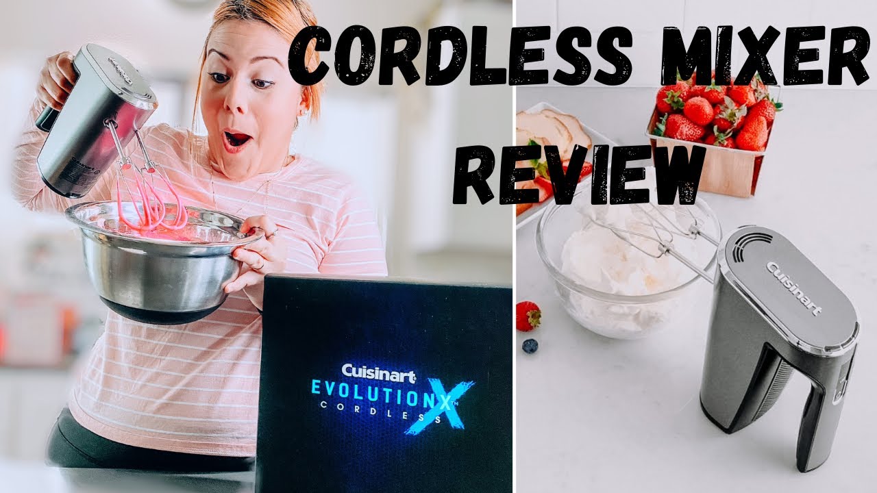 CUISINART CORDLESS MIXER EVOLUTION X