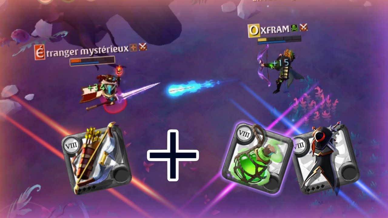 INSANE COMBO WAR BOW💰🥀..! (Albion online mist)