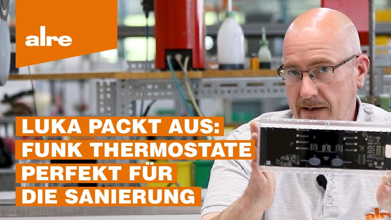 Luka Packt Aus: Funkregelsystem für die Fußbodenheizung, perfekt für die Sanierung