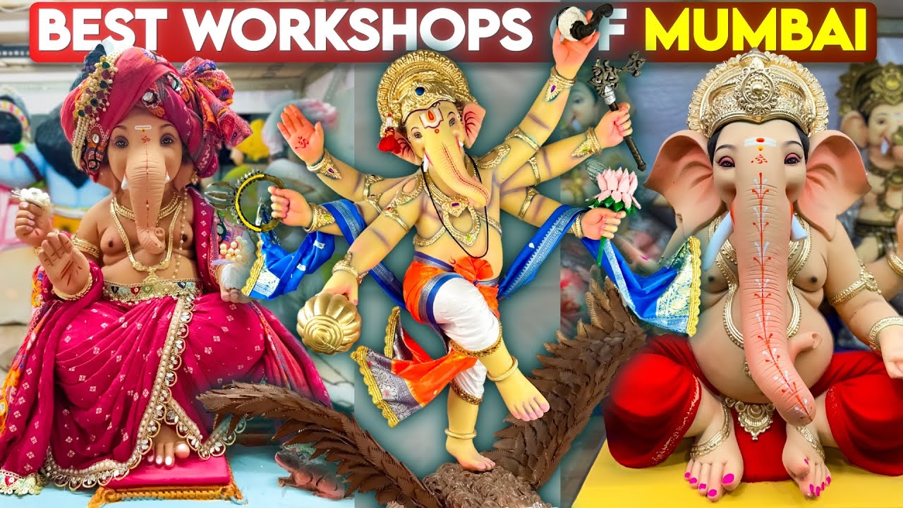 Best 5 Workshops Of Mumbai 😍 | Special Giveaway For You All 🎁 | Mumbai Ganpati Workshop 2024