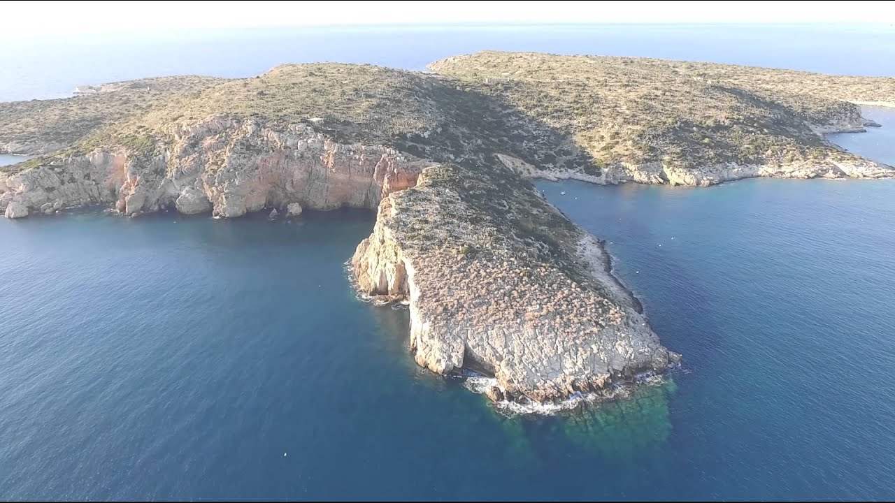 DJI Phantom 3 - Distance test 3.5 km - Vouliagmeni to Fleves islands