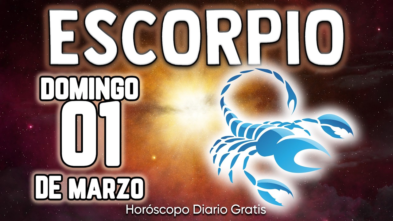 JUSTICIA MAXIMA❗️🚷CAOS A QUIEN TE DAÑÓ❌ escorpio ♏ Horóscopo diario 1 DE MARZO 2026 🔮 horóscopo #new