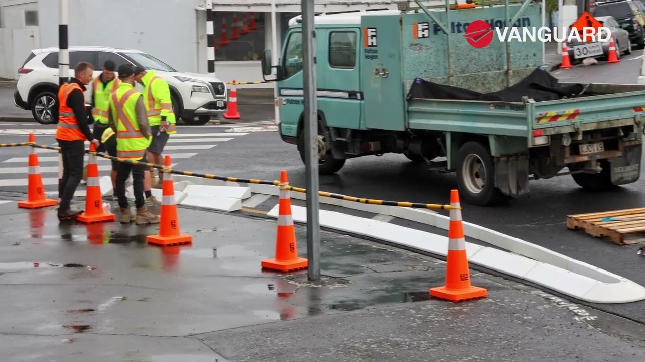 Rubber Kerbing in Action: A 5-Hour Intersection Safety Upgrade | VANGUARD