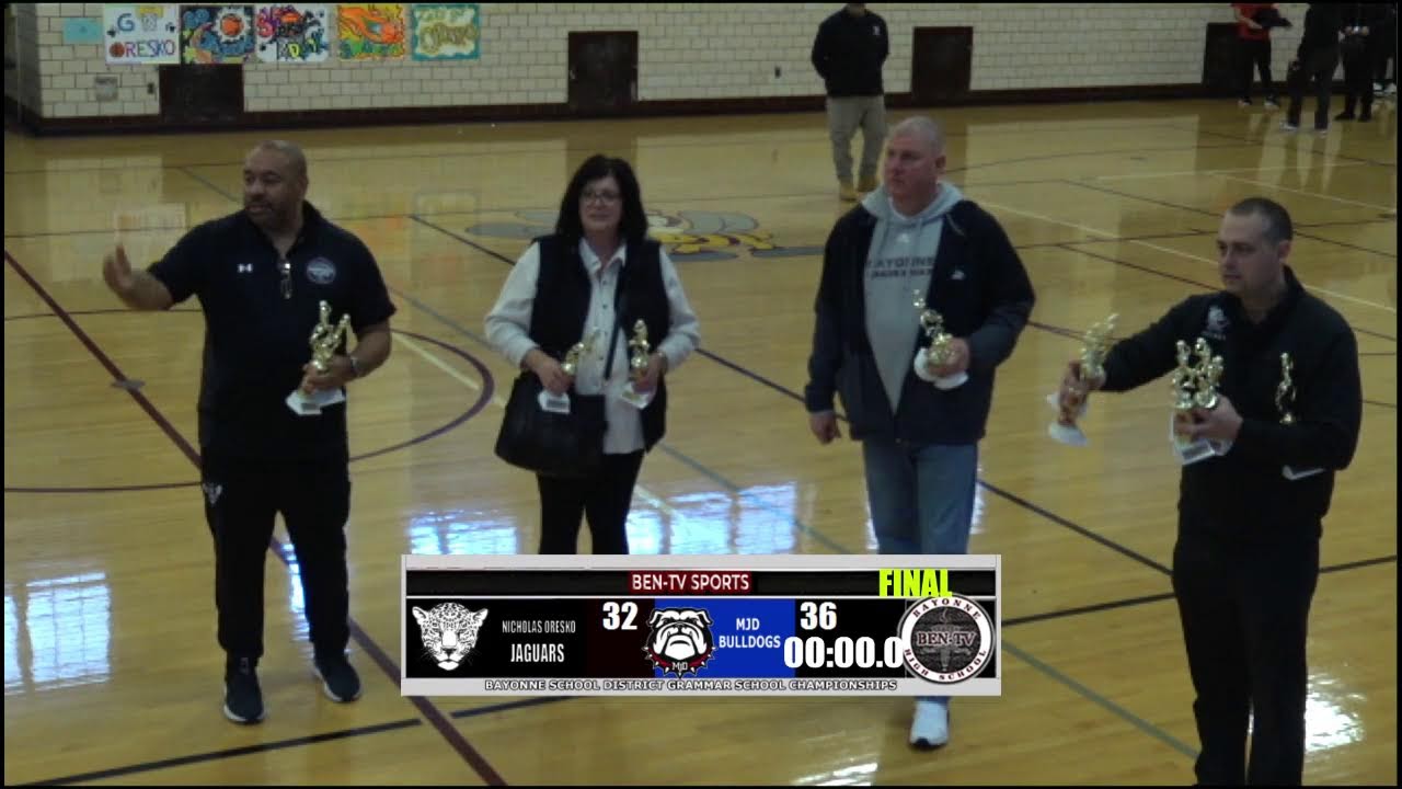 BAYONNE SCHOOL DISTRICT GRAMMAR SCHOOL BASKETBALL CHAMPIONSHIPS