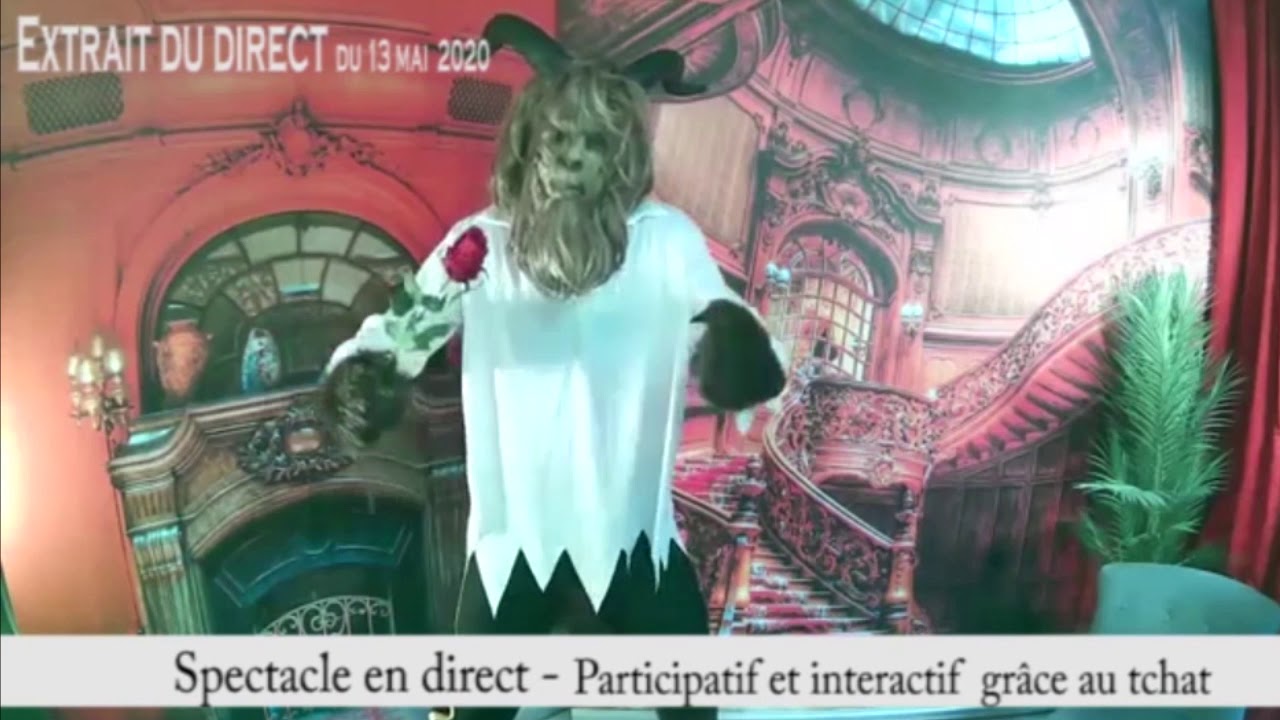 L'histoire de la bête, Spectacle en direct avec LOL Evènements
