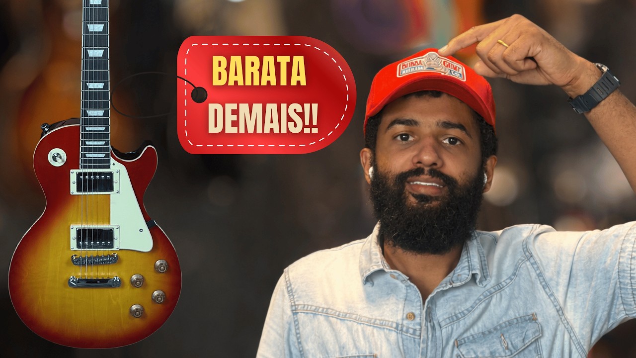 A GIANNINI LANÇOU MODELOS DE LES PAUL, SERÁ QUE ENTREGA??