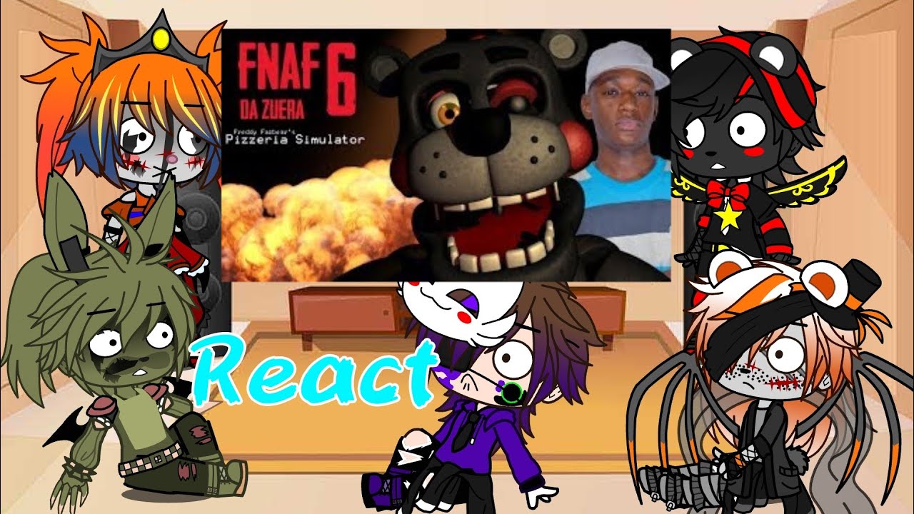 ScrapAnimatronics React Lefty Tortao pra Esquerda-FreddyFazbear'sPizzeriaSimulator (Fnaf6dazueira)#2