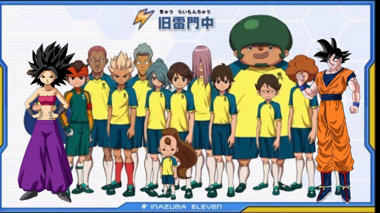Fanfic/Goku y Caulifla en inazuma eleven go Ares#1-El comienzo y una leccion dura