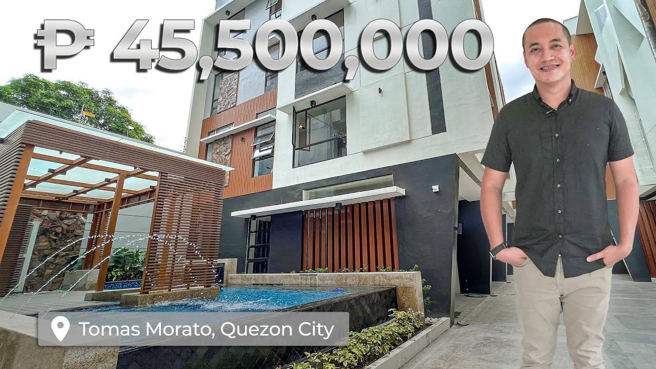 House Tour TH1 | Modern design Townhouse for sale in Tomas Morato, Quezon City
