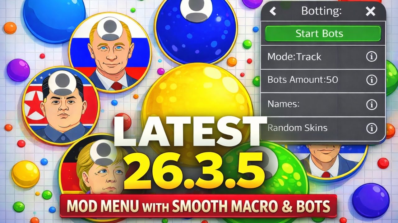 AGARIO LATEST 26.3.5 MOD MENU | HOW TO GET MACRO & ZOOM TUTORIAL 2026 (AGARIO MOBILE)