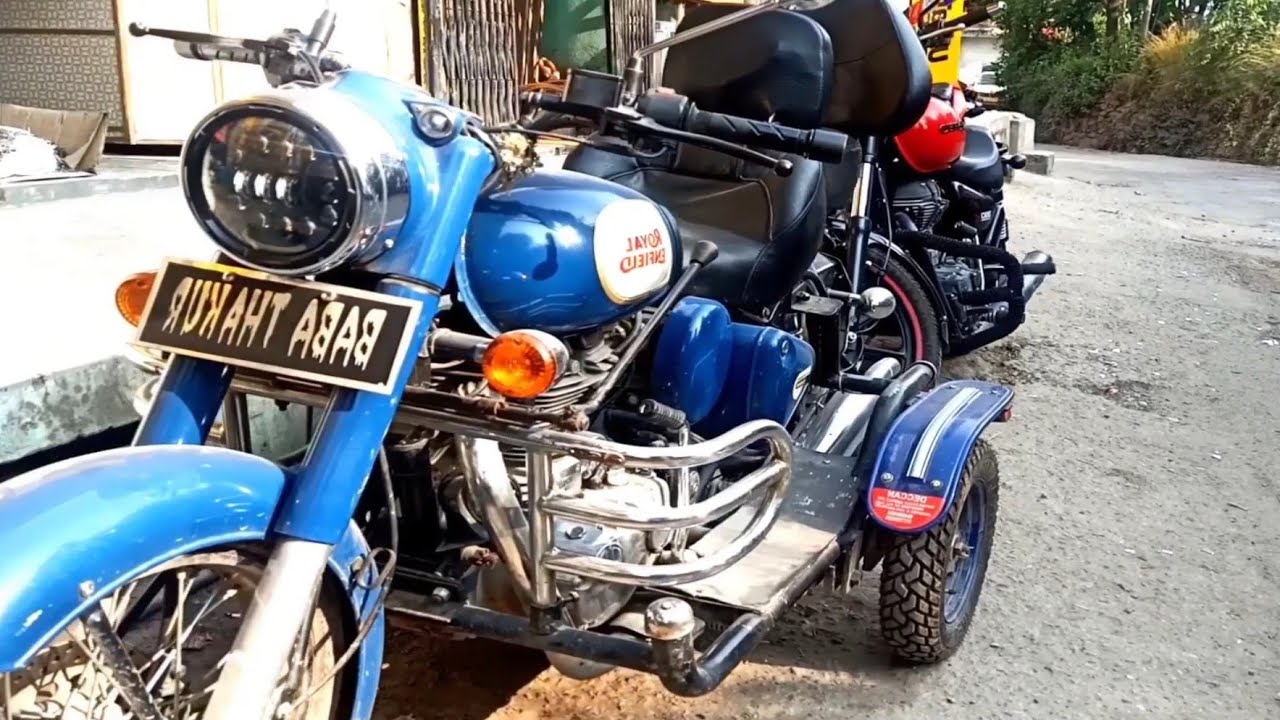 Royal Enfield Modified|Royal Enfield  For Handicapped|Royal Enfield Bullet For Physically challenged
