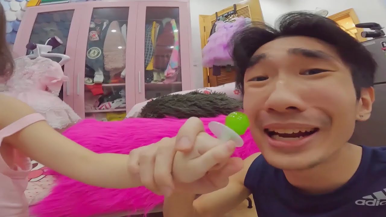 LÀM BÁNH KẸO TẠI NHÀ -Bé Chippy Siêu Quậy Cùng Ba | vibo và con gái CHIPPY | ,CP