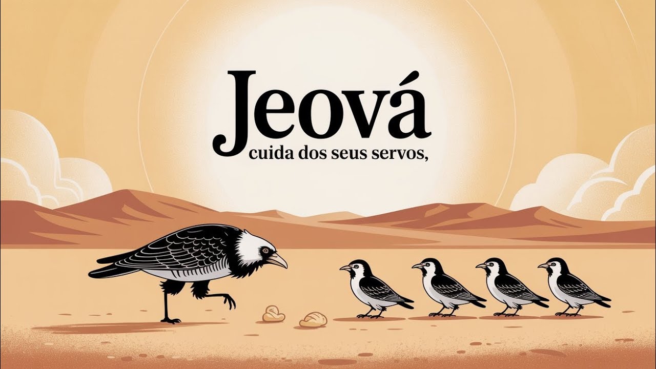Elias Sustentado por Corvos — Jeová Cuida dos Seus Servos