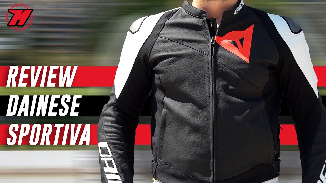 Review chaqueta DAINESE SPORTIVA 🏍️ ¡Racing TOPE DE GAMA!