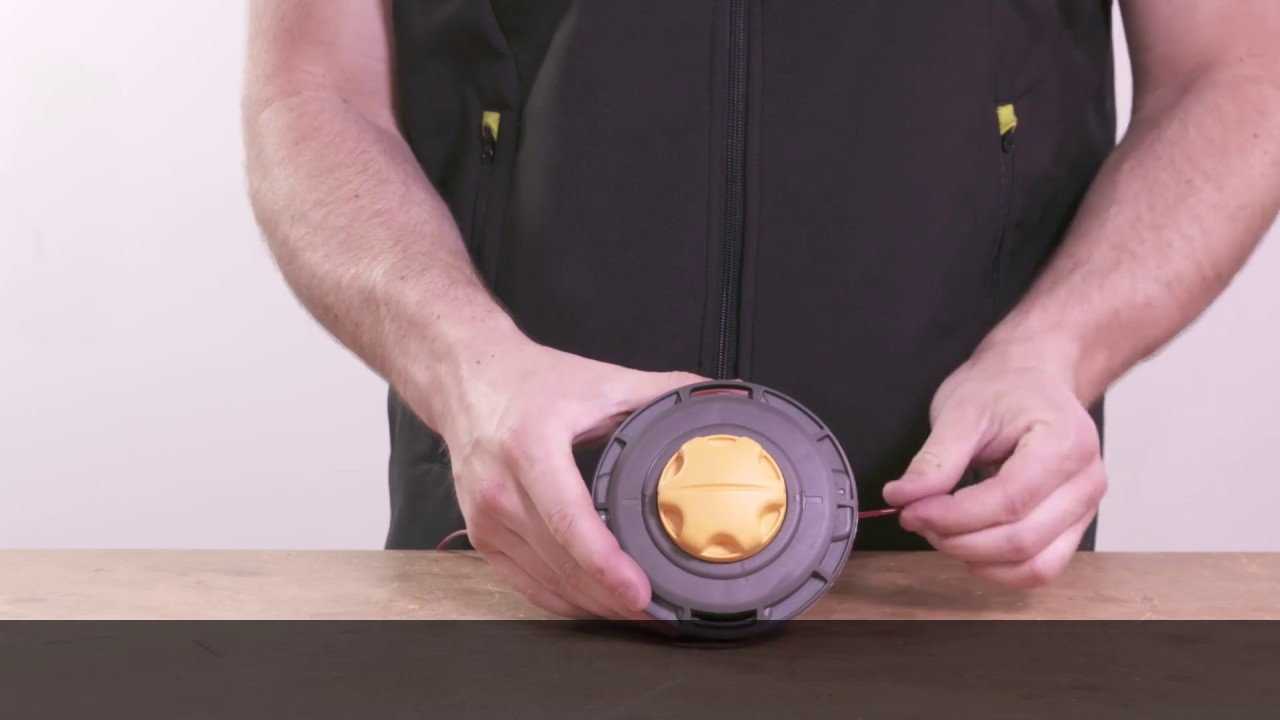RYOBI: How to Reload a Line Trimmer with Reel-Easy Spool