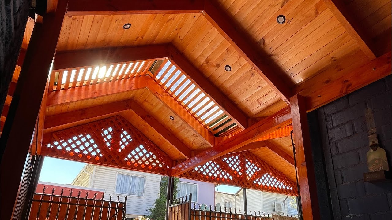 ¿CÓMO HACER UN COBERTIZO DE MADERA?