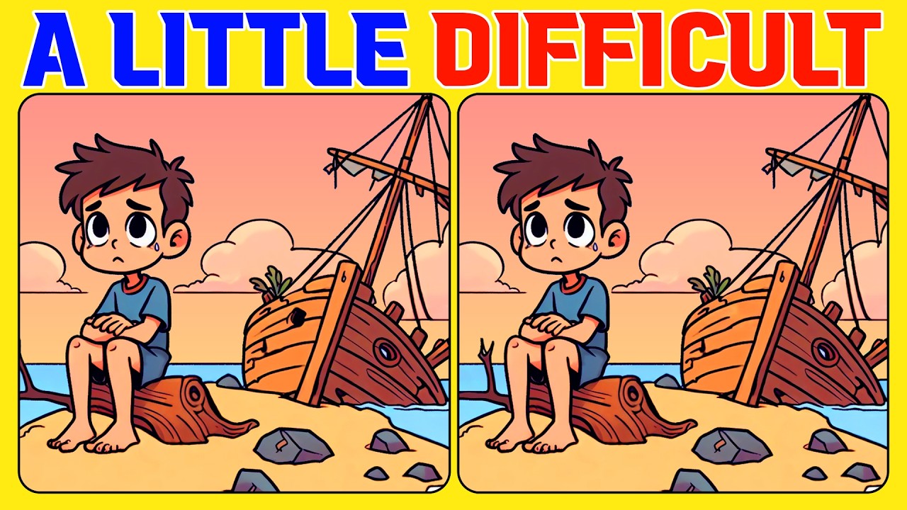 🧠🧩Spot the Difference | Dare to Solve 《A Little Difficult》