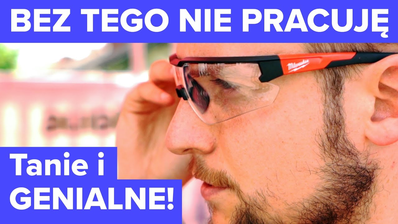 INNOWACYJNE okulary ochronne Milwaukee. Każdy INSTALATOR powinien je mieć! GRODNO MILWAUKEE POWER UP