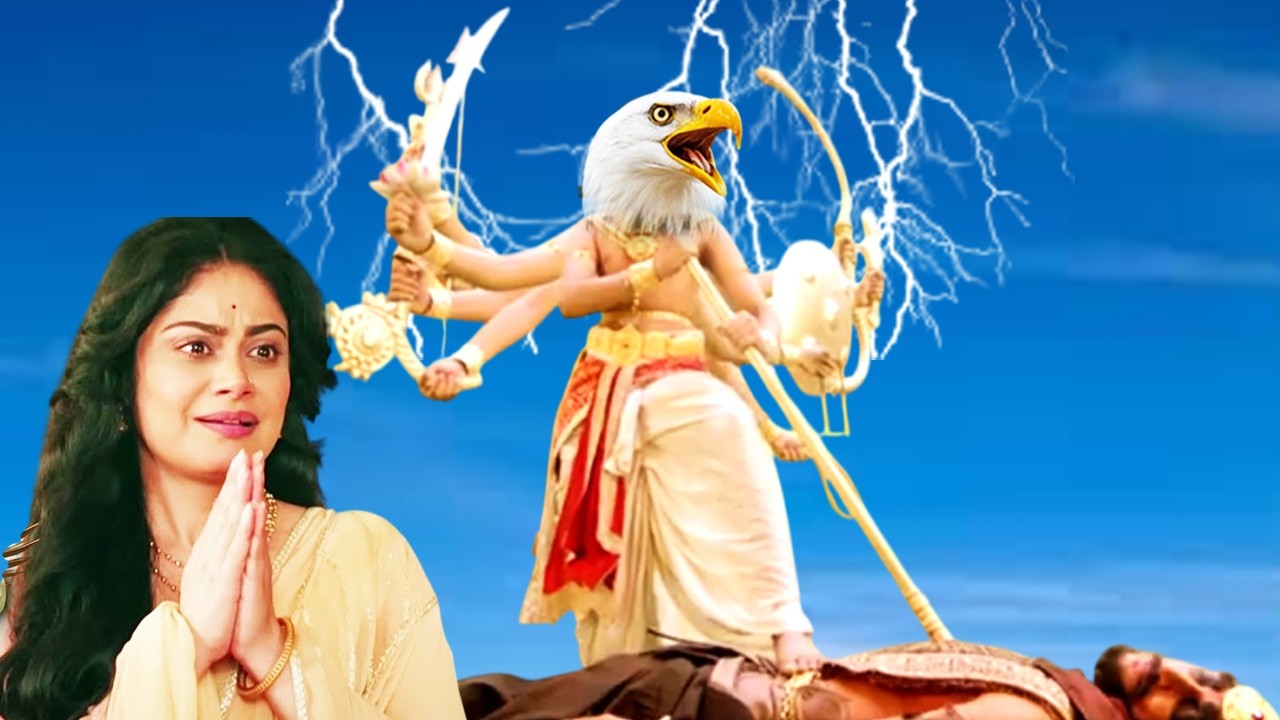 जब गरुड़ ने अपने माँ पर कुदृष्टि डालने वाले राक्षस का किया वध! | Dharm yoddha garud Ep-209