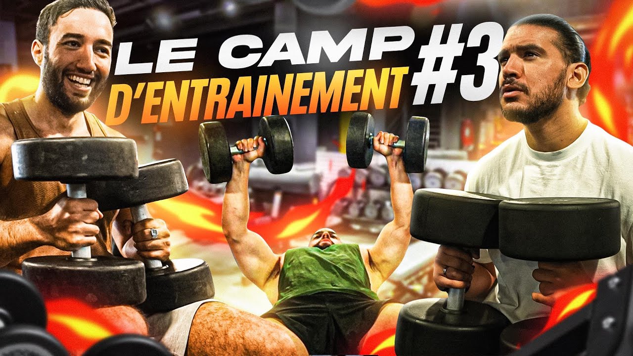 Je défi Amine & Billy aux Haltères de 60KG (Camp d'entrainement #3)