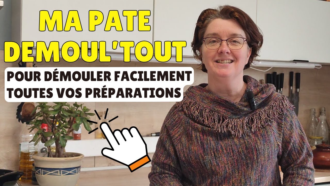 👍Ma pate démoul’tout pour démouler facilement toutes vos préparations😊