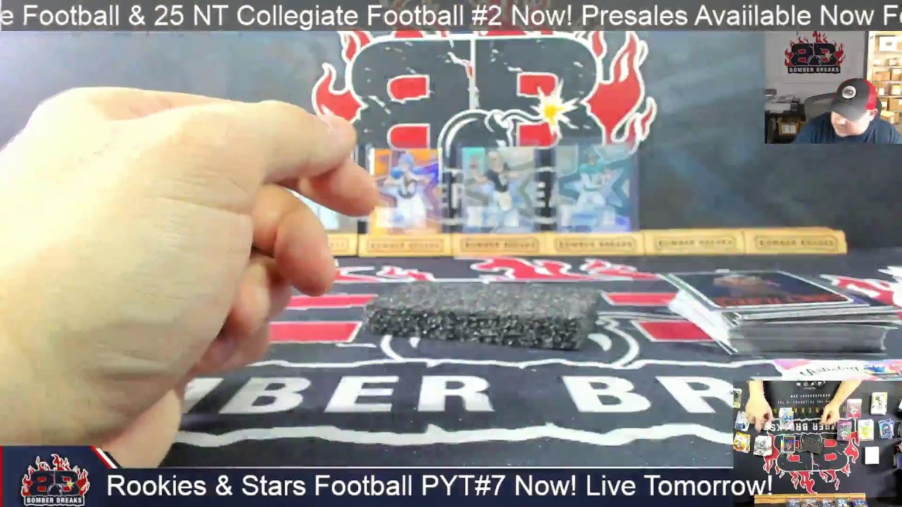 Bomber Sports Cards Live Box & Case Breaks!