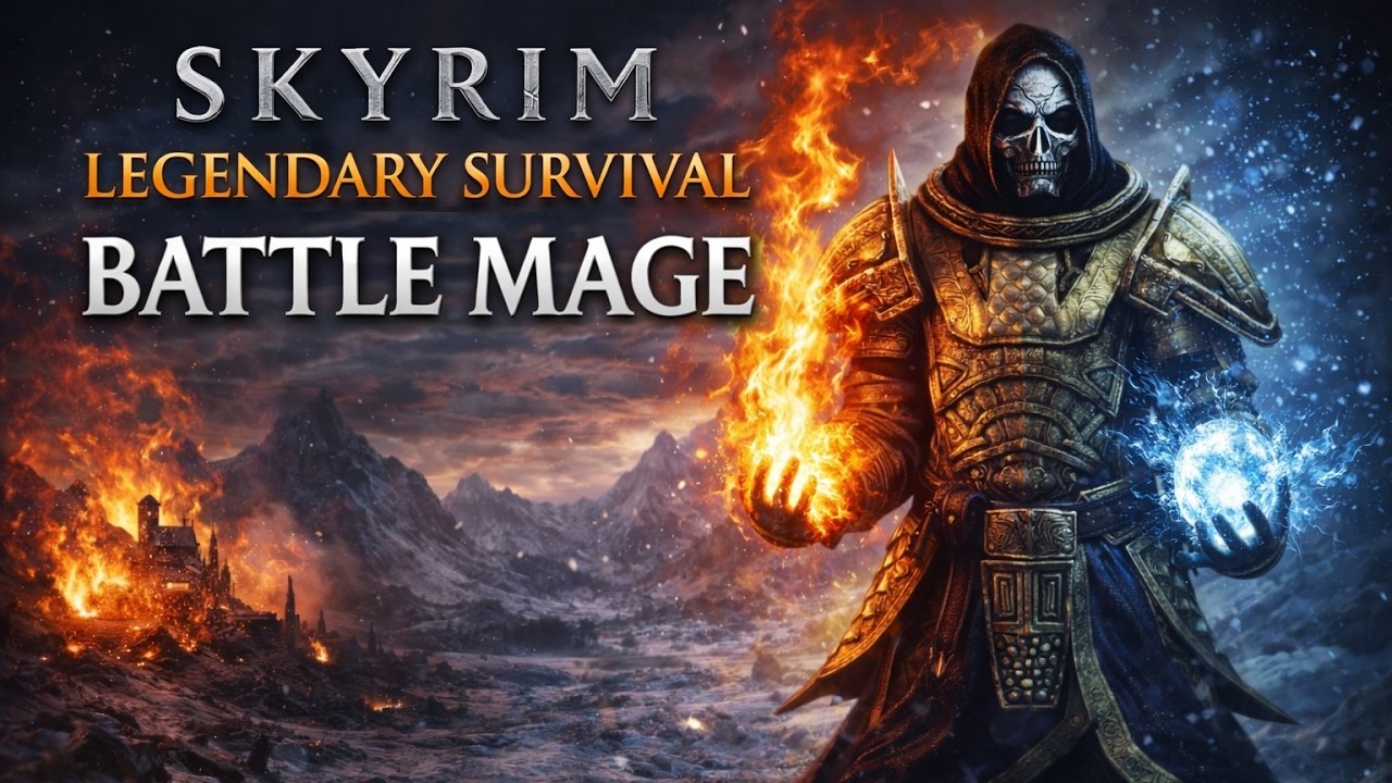 The Elder Scrolls V: Skyrim Legendary Survival Mage (No Commentary) 14