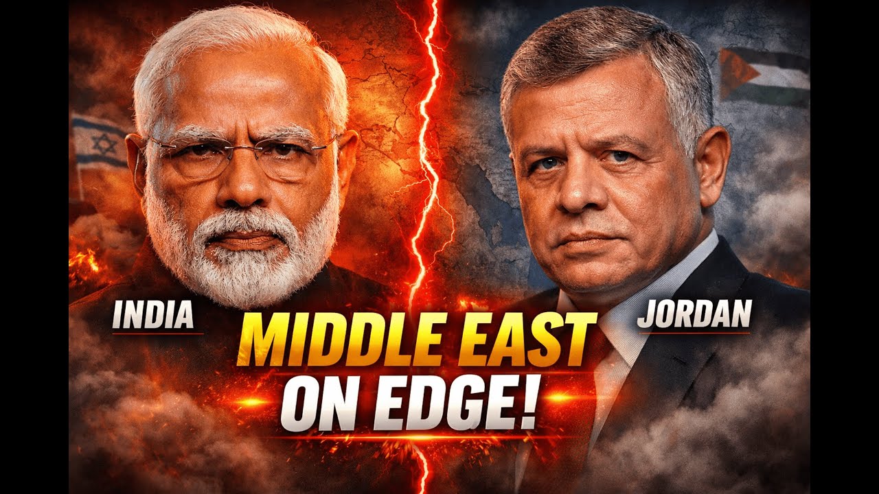 PM Modi Meets King Abdullah II | Anti-Terror Ties & Economic Push Amid Israel-Palestine War
