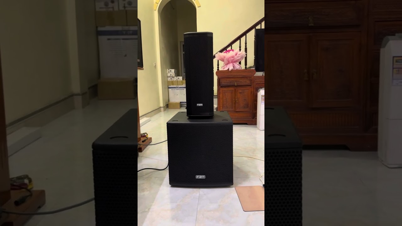 Test remix trên hệ thống FBT ventis206a + subline 112sa