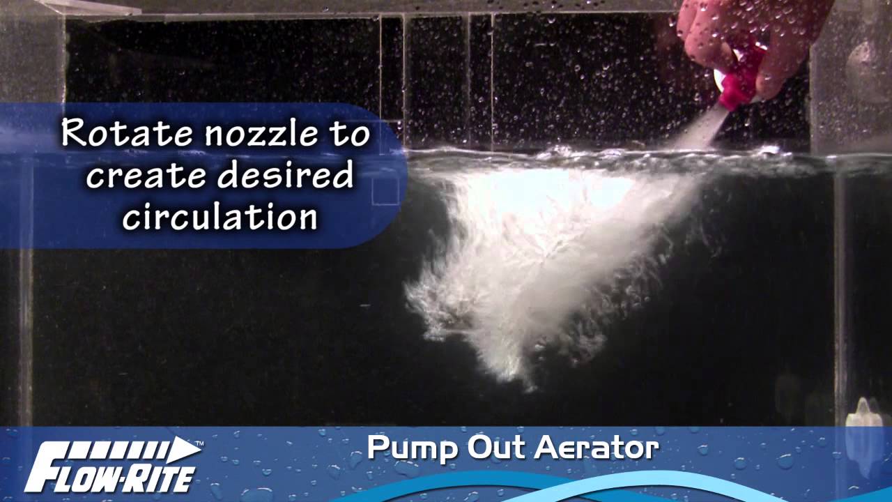 Flow-Rite's Pump-Out Aerator